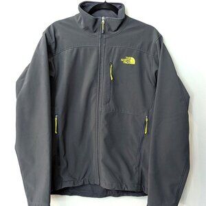 The North Face Men's Apex Bionic 2 Softshell Charcoal Gray Jacket. Size Medium.